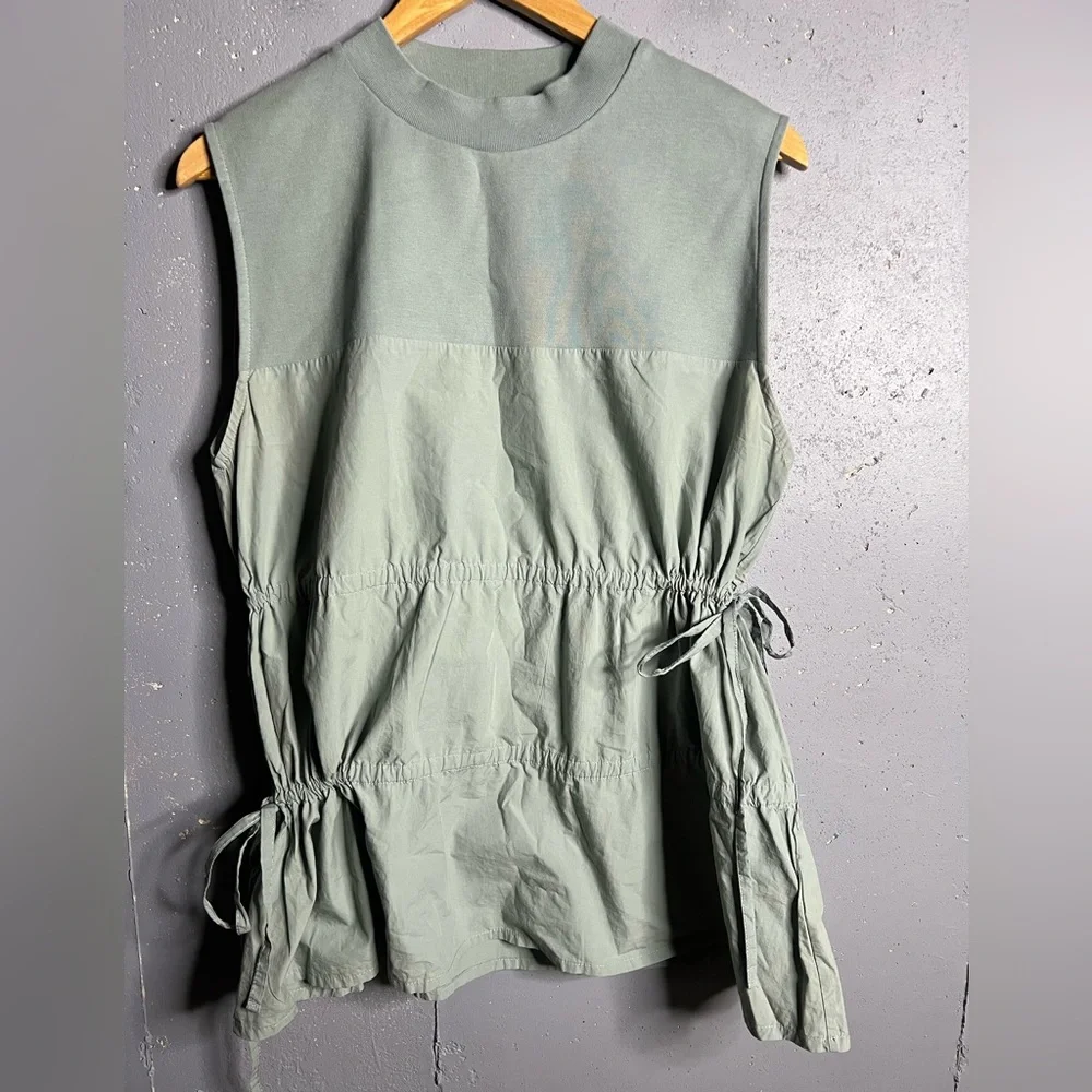 COS Mint Green Sleeveless Blouse - Picture 3 of 12
